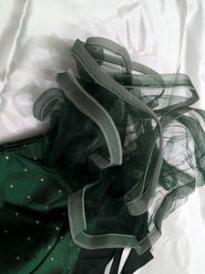 Green Embellished Blouse Party Wear