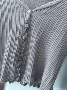 Ribbed Knit Cardigan