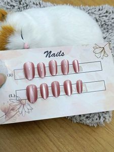 Purple Shimmer Press-On Nails