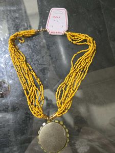 Beaded Statement Necklace