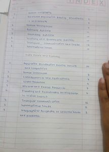 CLASS 12TH GEOGRAPHY NOTEBOOK WITH FULL CHAPTERS