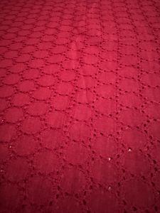 Maroon ,pink Hakoba Cotton Fabric