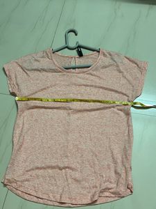 A Pleasant Peach Casual Top