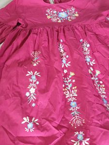 Girls Cute Pink Dress From LC Waikiki