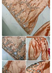 Elegant Pink Ethnic Skirt