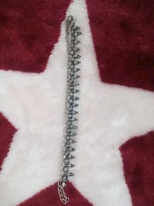 Spiked Silver Necklace