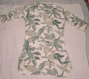 Floral Print Tunic Top