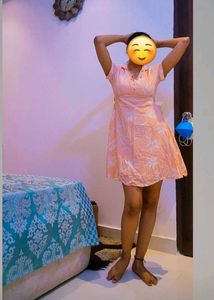Peachy Summers Fit N Flare Dress