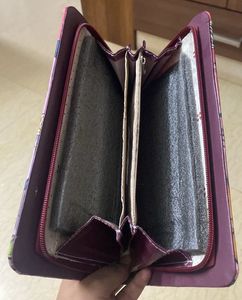 Flowery Clutch Handbag