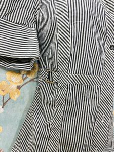 Zara Striped Fitted Shirt