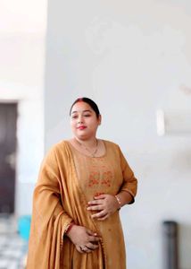 Elegant Mustard Yellow Kurti Set