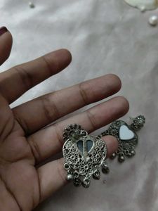 Heart Mirror Earrings