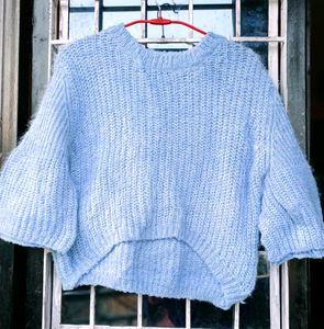 Woolen Crop Top