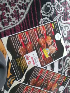 Restaurant Menu For ADVERTISING FULLY CUSTOMIZED