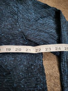 Denim Jacket with Toggle Closure