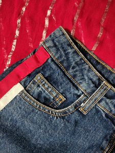 Denim Slim Short&#39;s