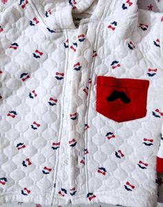 Little Darlings Full Sleeves Winter Hooded Set