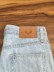 Wide Leg Denim Jeans