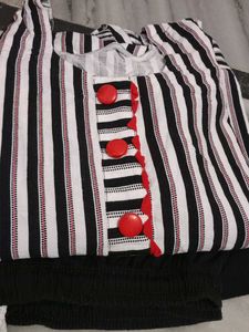 Striped Kurta Set