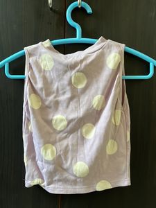 Pink PolkaDot Top
