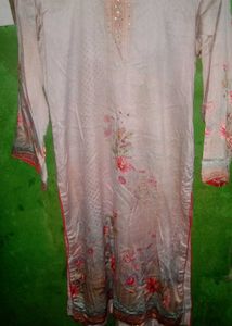 Floral Print Women's Kurta with salwar