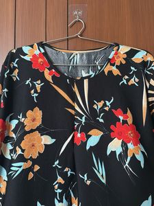 Floral Print Short Dress