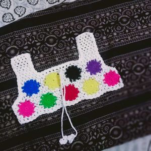 Brand New Cute Crochet Top For Baby Girls