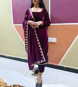 Totally New Velvet Kurti Pant
