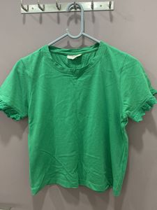 Bombay Paisley Green T Shirt