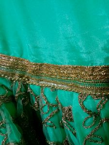 Mint Green Sharara Pants
