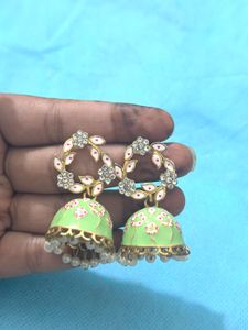 jhumka combo set