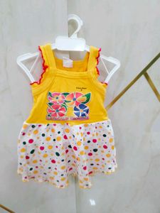 Cotton Colourful Trendy Frock 👗
