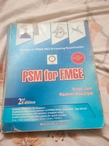 PSM for FMGE 2nd Edition