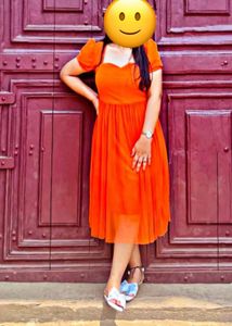 Orange Dress