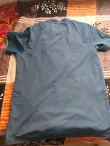 Blue Graphic Print T-Shirt