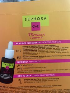 Sephora 7%Vit C +E Superglue Serum Tester