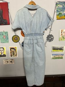 Light Denim Jumpsuit