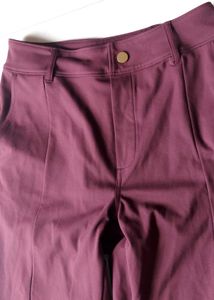 Burgundy Slim Pants