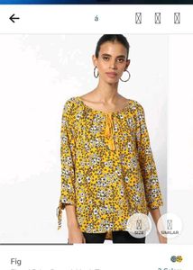 Fig Floral Top - L