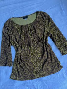 Animal Print Top