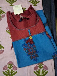 Beautiful New Cotton Kurti 42 Size