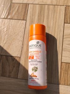 Sun Shield Sandalwood 50+Spf Sunscreen Lotion120ml