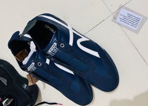 SPYKAR Men Striped Round Toe Slip-OnSneakers