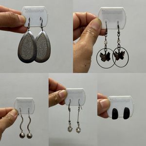 Combination Of 5 Earrings