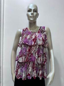 Floral Tiered Top