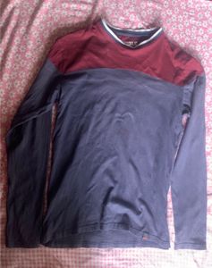 Color Block Long Sleeve Tee