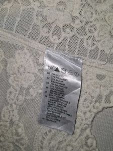 H&amp;M Lace Sheer Top