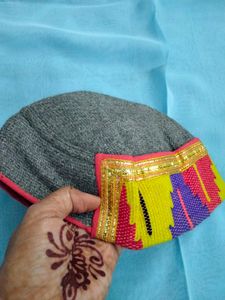 Grey Himachali Cap