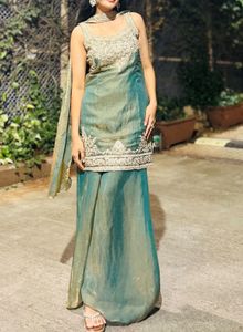 Elegant Teal Kurta Set