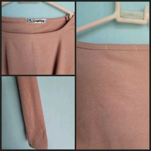Chic Women&#39;s Full Sleeve Crop Top